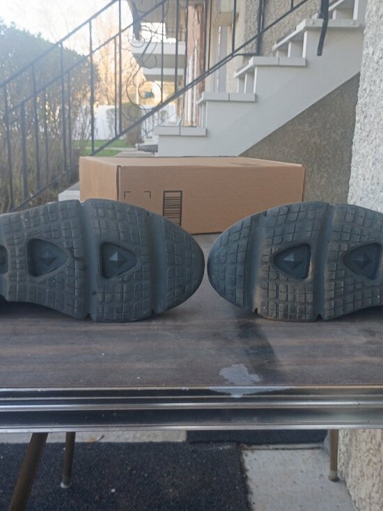 GENTLY USED-STEEL TOE BOOTS-GOOD CONDITION-SIZE 14 main image 8